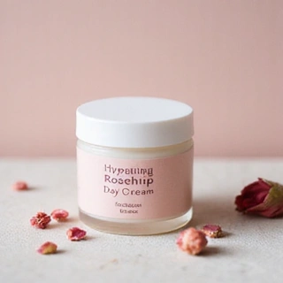 Hydrating Rosehip Day Cream bottle